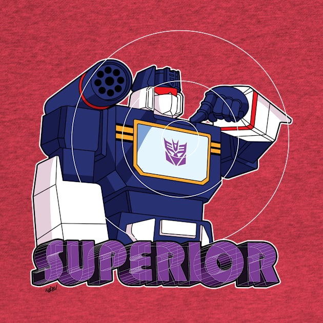 Soundwave: Superior (bust) by NDVS